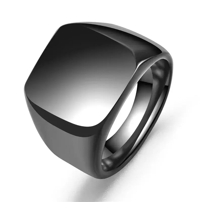 Personalisierter Ring mit graviertem Foto