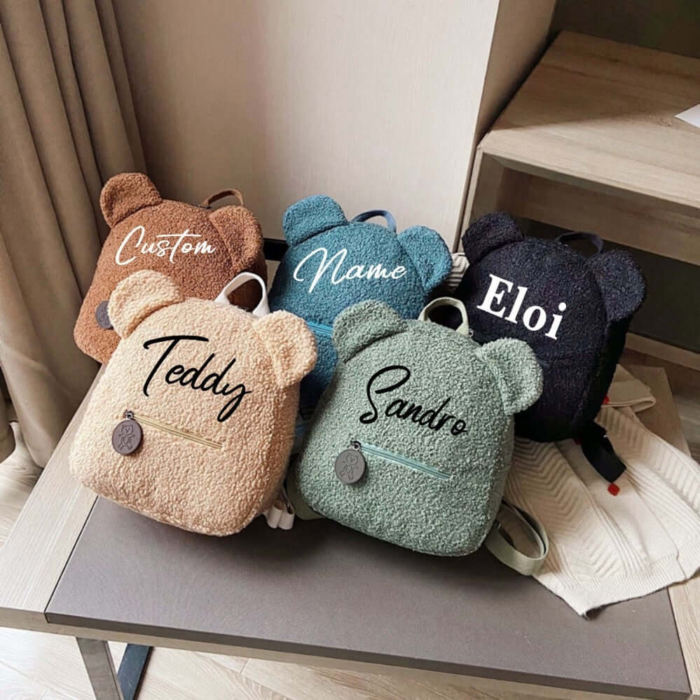 Teddy-Rucksack personalisierbar mit Namen